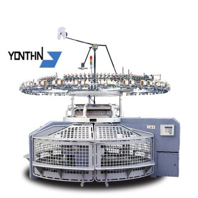 China Weft top brand automatic t-shirt making single jersey open width weft circular knitting machine for sale for sale