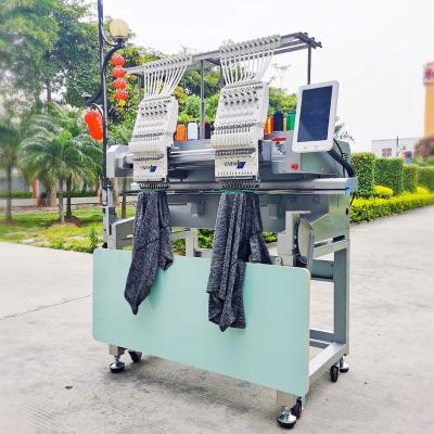 China Yonthin Machine Automatic High Speed ​​Embroidery 2 Head Embroidery Machine For Sale for sale