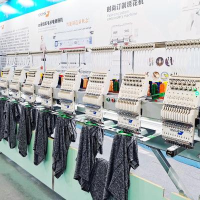 China Hotels Yonthin Tajima 8 Head Flat Embroidery Machine For Garment And Hat Brother Maquina Cheap Prices Industrial Ready Sale for sale