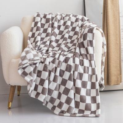 China Wholesale Simple Customize Super Soft Printed Flannel Fleece Blankets For Winter Bed for sale