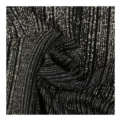 China Breathable Shopping Fabric Shirt Nylon Elastic Glitter Fabric for sale