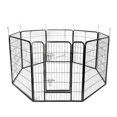 China Foldable Exercise and Fashion Metal Pet Playpen for sale