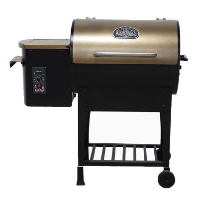 China Small Easily Assembled Professional Wood Pellet Grill Wood Pellet Smoker Grill Smoker Pellet Making Stove for sale