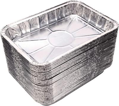 China Non-Stick Drip Pans Aluminum Foil BBQ Grease Filters 7.5