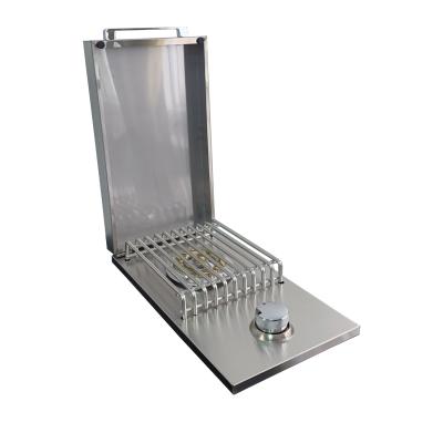 China Easily Assembled Outdoor Stainless Steel Cook Island Built In BBQ Side Burners for sale