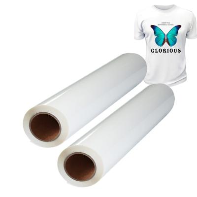 China Leather High Quality Apparel/T-shirts/Textile/T-shirt Design Printing Vinyls PET DTF Film Heat Transfer PET Film For DTF Printing On Apparel for sale