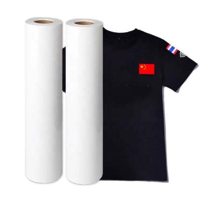 China High Elasticity Sublimation Transfers Product PU Printing Subli Block Film Heat Transfer Vinyl For Fabric Dark T-shirt for sale