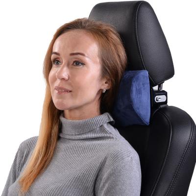 China Luxury Foam Car Neck Headrest Pillow Car Accessories Cushion Pillow Car Set Headrest for sale