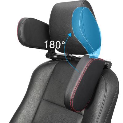 China 2021 Wholesale Luxury Car Accessories Adjustable Headrest Neck Pillow For Car for sale