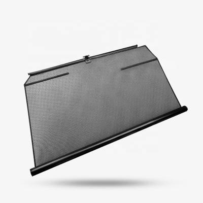 China Simple Color Without The Model Car Sunshade Retractable Car Window Sunshade UV Protector For Tesla Model 3 for sale