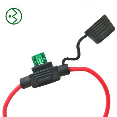 China MIN-N Mini Fuse Holder Integrated Fuse 12V/24V Holders 14AWG ATM/APM Auto Fuse Holder for sale