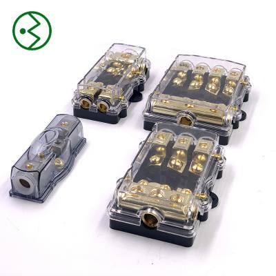 China Electrical Components Power Distribution Block Fuse Holder Mini Anl Types Bolt Down Fuse Holder For Car Audio Power Cable for sale