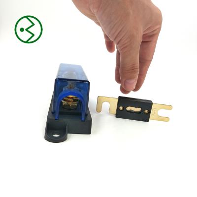 China Fuse holder ANDU car fuse holder in gold plated&blade pcb anl auto fuse holder for sale