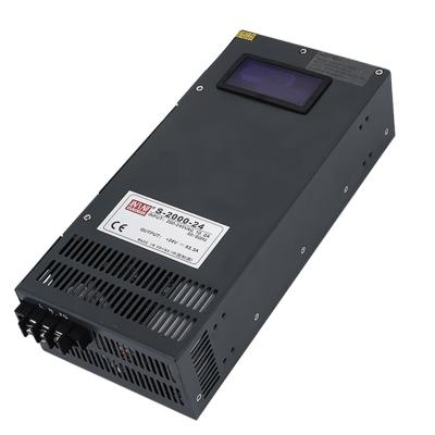 China Conventional power supply S-2000W-24V supplie power change AC to S-2000W-24V DC for sale