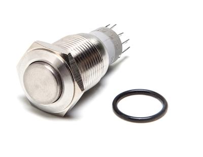 China 8mm 12mm 16mm 19mm 22mm 25mm LED Metal ON-OFF Waterproof 28mm Momentary Push Button Switch for sale