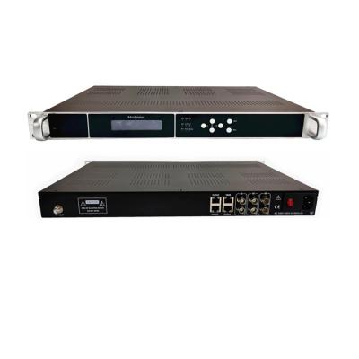 China 16 Carrier Digital Cable TV Headend IP System To RF Modulator DVB-C UDP RTP Modulator HPM316 for sale