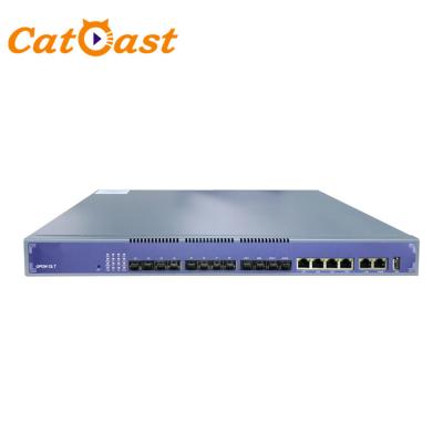 China FTTH FTTH Solution 8 PON Network GPON OLT SFP C++ SFP Ports OLT for sale