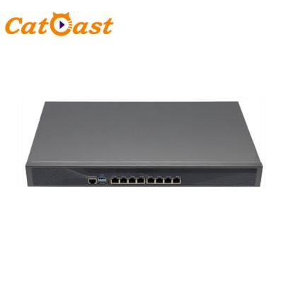 China 12*1000M P2P netcards hotel system integration IPTV OTT platform system integrated multicast IPTV streaming server for sale