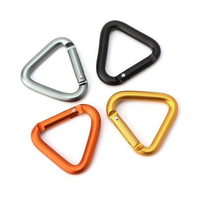 China Triangle Carabiner Key Chain Clip Hook Kettle Buckle Carabiner Instant Rising Accessories CS-Tool-018 for sale