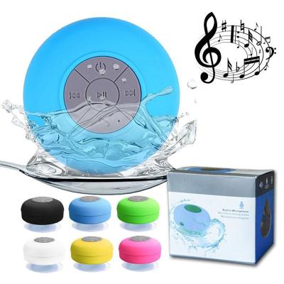 China No Mini Wireless Speaker BT Portable Waterproof Shower Speakers For Car Bathroom Office Beach Stereo Speaker for sale