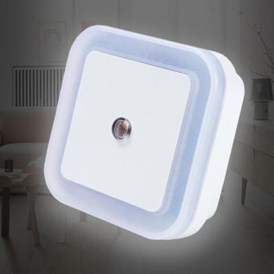 China EU USA Smart Light Mini Light Sensor Control 110V 220V Night Light LED Night Light Control Energy Saving Lamp for Living Room Hatch Baby Bedroom Lighting for sale