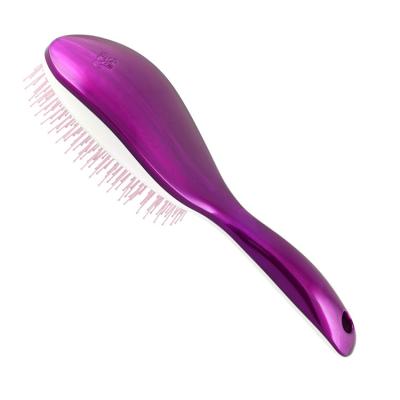 China New Design Gem Tips Detangling Styling Hair Brush Massage Scalp For All Types Gem Tips Hair Comb for sale