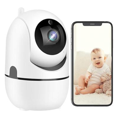 China Human Motion Tracking Indoor WIFI IP Camera 1080P IR Night Vision Motion Detection Alarm Rotation Smart Baby Monitor Indoor Smart Baby Monitor for sale