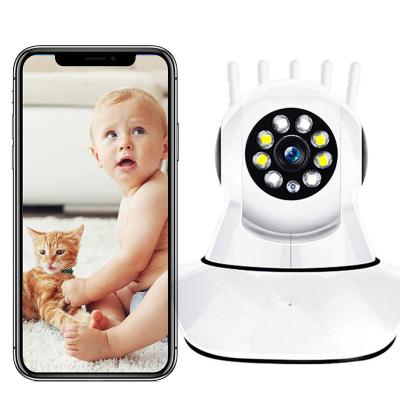 China Human Motion Tracking OEM LOGO WiFi 1080P Baby Monitor CCTV Indoor AI Security Camera Tracking IR Night Vision Video Surveillance Network Pet Camera for sale