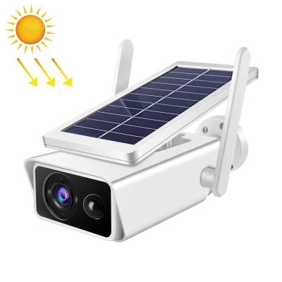 China NIGHT VISION 3MP HD Outdoor Wireless Camera WiFi CCTV PIR Alarm Solar Powered Battery IP Cam CCTV Video Surveillance Bullet Camera for sale