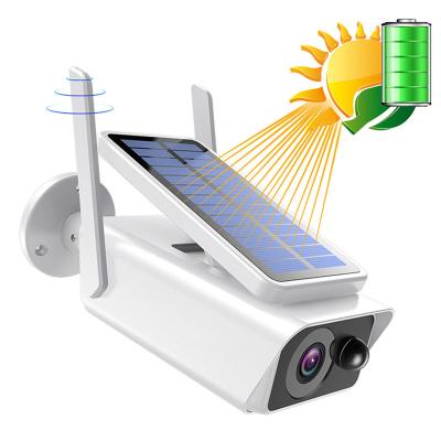 China iCSee Solar APP Bullet Camera 3MP HD Outdoor IP Camera Battery Operated WiFi Radio NIGHT VISION Wireless PIR Detection Smart Home Security Camera for sale