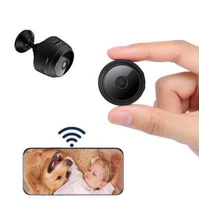 China Free Shipping Mini WiFi Wireless Nanny Camera Indoor/Outdoor Built-in Siren Home Security Cam Small Pet Dog Record 1080p Camera for sale