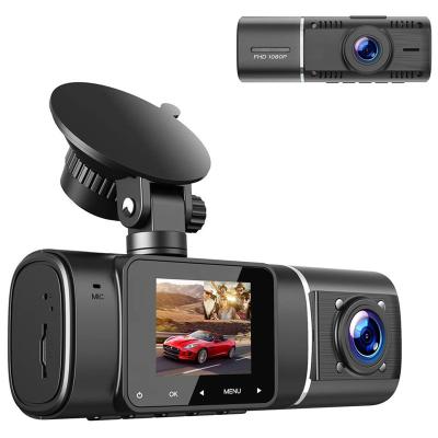 China Full HD Video Recording GPS Car DVR 1080P Full HD Auto Driving Recorder Dashcam Front and Rear Parking Monitor Night Vision Dual Lens Dash Cam for sale