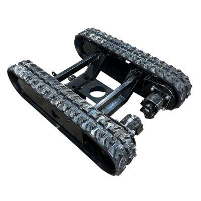 China Professional Cost Effective 2ton-30ton Excavator Rubber Crawler Tracked Chassis Made in China for sale