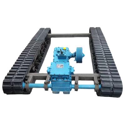 China OEM / ODM Cost Effective Rubber Crawler Chassis Loading Material Rubber Tracked Landing Gear for sale