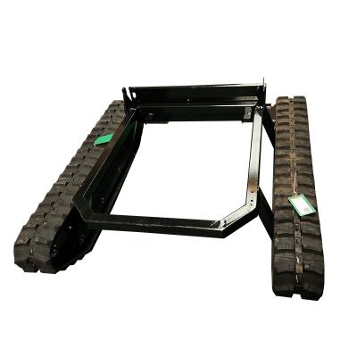 China Cost Effective New Design Track Undercarriage System Rubber Chassis For Farm Agricultural Wetland Use for sale