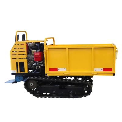 China Factory Direct Sale Cost Effective 0.8 Ton Handheld Dumper Crawler Made in China in Low Price for sale