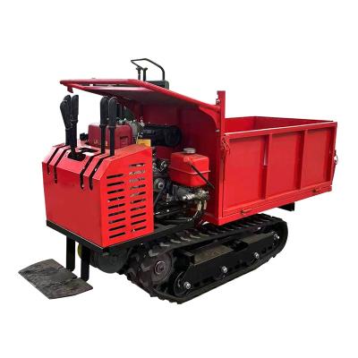 China Low Size Quality China Dumper 0.8 Ton Handheld Crawler Dumper For Sale Profitable for sale