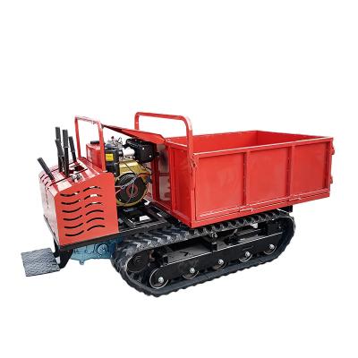 China High Quality Cheap Crawler Cost Effective Mini Dumper 1.5 Ton Handheld Crawler Dumper Truck Price For Sale for sale