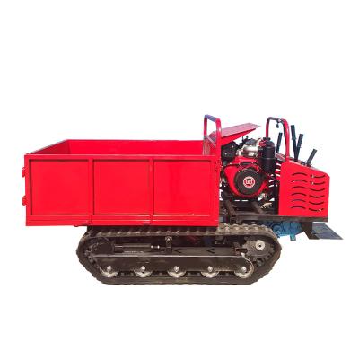 China Cost Effective Most Popular 1.5 Ton Handheld Crawler Mini Rubber Track Dumper Made in China in Low Price for sale