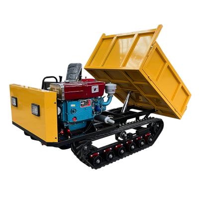 China Good Quality Cost Effective 2 Ton Mini Dumper Rubber Crawler Transporter with Best Price for sale