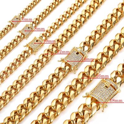 China Hiphop Green Diamond Jewelry Urban Jewelry Mens 18k Gold Cuban Link Bracelet for sale