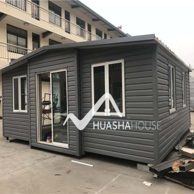 China Huasha Modern Mobile Living Box House Portable Store Building Container Housing Unit for sale