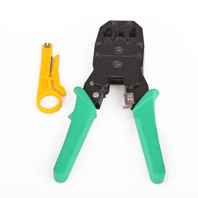 China ABS+Steel VCOM Cat5 Cat5e Cat6 Cat6a RJ45 RJ11 RJ12 Network Cable Tool Cat6 Network Crimper Pliers Tools for sale