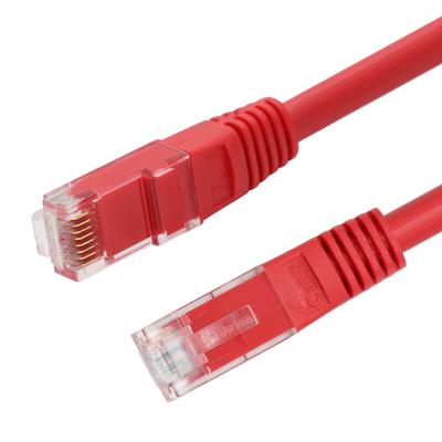 China UTP RJ45 Connector PVC Jacket Copper CCA Copper CCA Wire Cat6 UTP Wire Indoor Network Cable Patch Cord for sale