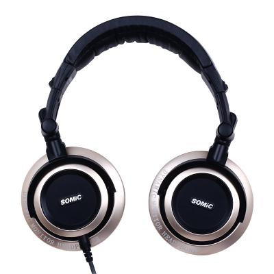 China High Quality High Fidelity Headphone Over Ear Headphones Studio DJ Earphone Wired Monitor Music Gaming Headset Earphone for sale