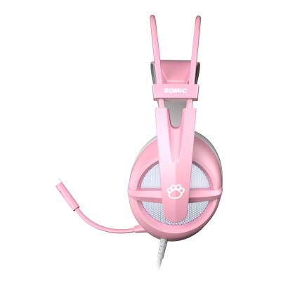 China Compatible All Platform Gaming Earphone 7.1 Edge Gamer Earphone 7.1 USB PS4 Headband Games Audifonos Headset With MIC for sale