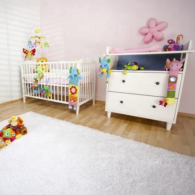 China 20CCB028 Modern Hot Selling Europe Small Cozy 1~3 Years Baby Crib Sleeping Set Piece Furniture Playpen Hutches Design Infant Cribs for sale