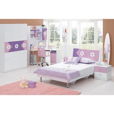 China Princess NOVA 20KAD046 Modern Wooden Children's Room Furniture Kids Bedroom Set Floor Modern Single Beds Kids Furniture For Girl for sale