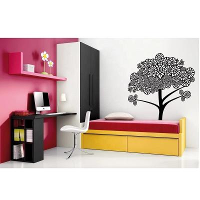 China Modern NOVA 20KAD059 Rose Red Fashion Young Girl Upholstered Single Floor Bed With Storage Drawer Wooden Kid's Bed Room Furniture Set for sale