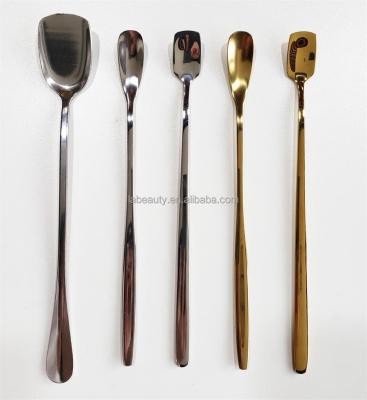 China Custom Metal Chinese Incense Long Handle Serving Spoon Arabic Bukhoor Shisha Incense Incense Tweezers Charcoal Spoon Bukhoor Censer Tongs for sale